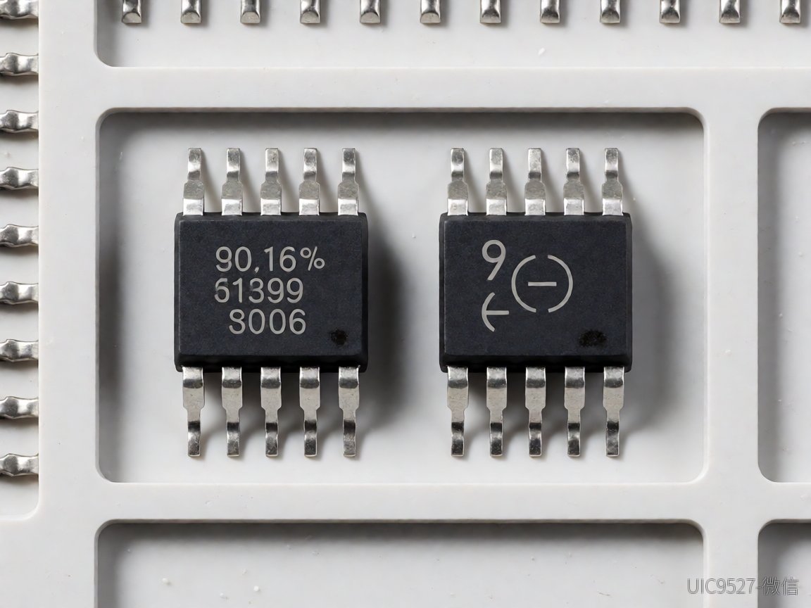 AH8716 FM调谐器在24V系统下的选型与合规考量24V转3.3V AH8716芯片 两片贴片集成电路并排放置在防静电垫上(AI 生成)