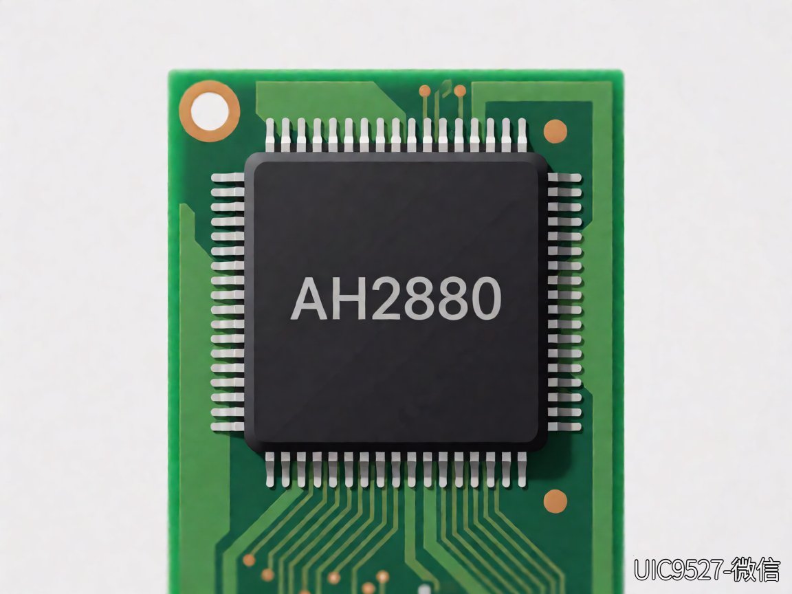 从翻车现场到稳定出货:12V转5V 8A芯片选型避坑指南12V转5V 8A AH2880芯片 绿色PCB板上焊接的AH2880芯片特写(AI 生成)