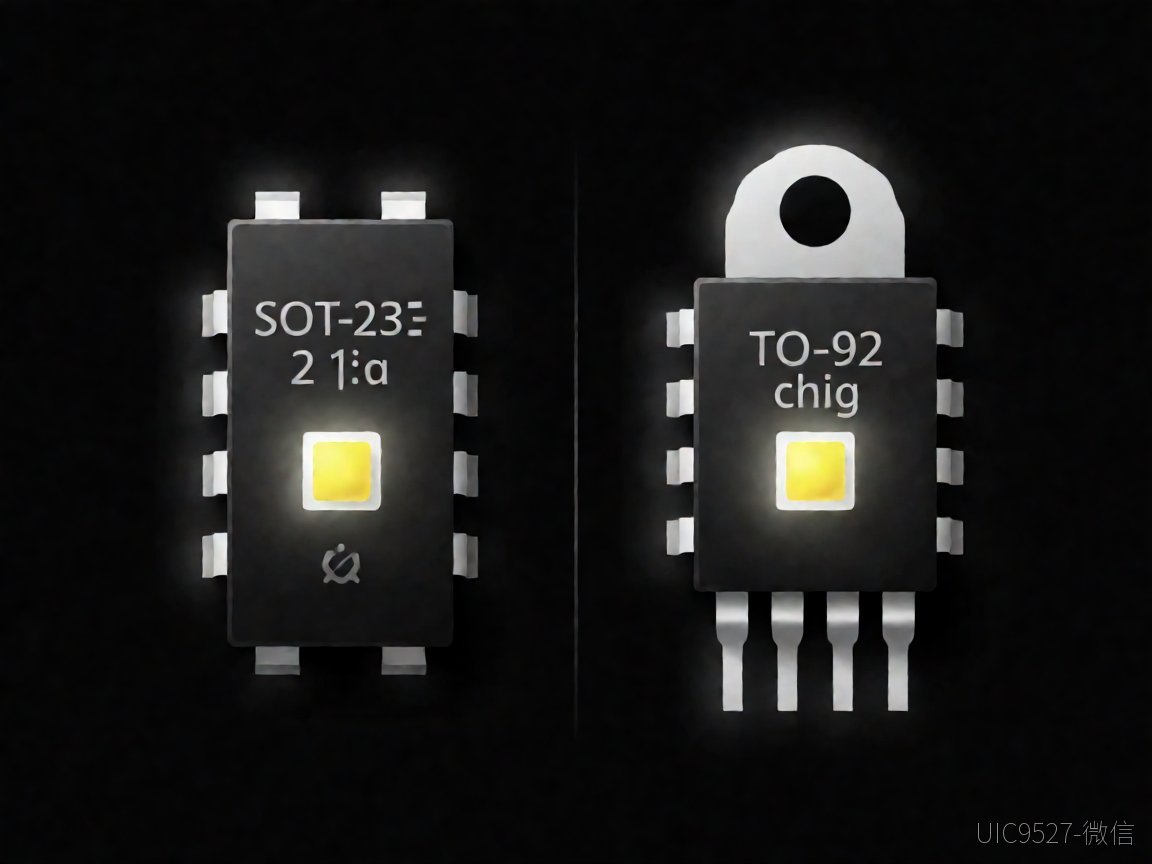 AH8652参数解读:小体积非隔离AC-DC降压芯片的选型要点AH8652是什么芯片 两种封装芯片并排放置对比(AI 生成)